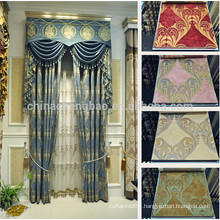 Latest designs of chinese style window curtains in luxury